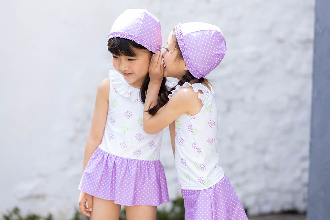 sandia 子供水着 女の子用ワンピース