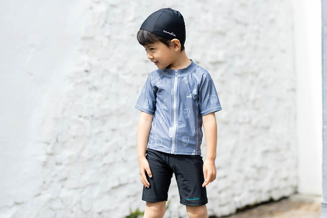 sandia 子供水着 男の子用上下セット